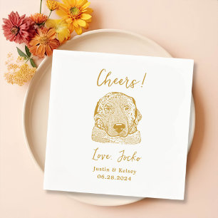 Servilleta De Papel Beba Con Mascotas Estadounidenses Personalizado Bo