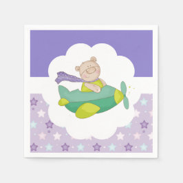 Servilleta De Papel Bebé Adorable Teddy Bear Paper Napkin