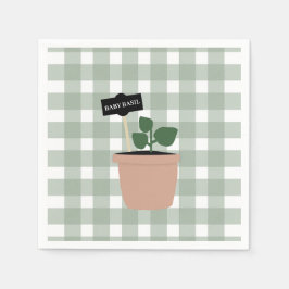 Servilleta De Papel Bebé Basil