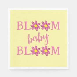 Servilleta De Papel Bebé Bloom Baby Shower Paper Napkins
