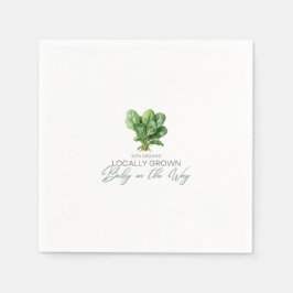 Servilleta De Papel Bebé crecido localmente en camino - Espinaca - Ver