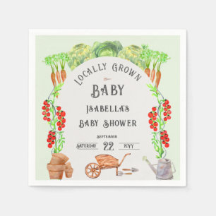 Servilleta De Papel Bebé Criado Localmente, Baby Shower de Mercado de