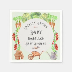 Servilleta De Papel Bebé Criado Localmente  Baby Shower en la Feria de