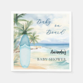 Servilleta De Papel Bebé de ducha a bordo