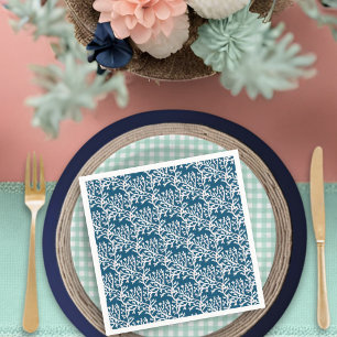 Servilleta De Papel Bebé de playa a bordo de Baby Shower de patrón de 