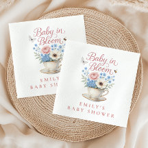 Bebé En Bloom Chica Floral Vintage Baby Shower
