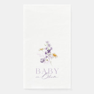 Servilleta De Papel Bebé en flor