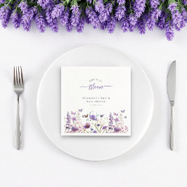 Servilleta De Papel Bebé en flor acuarela moderna ducha bebé