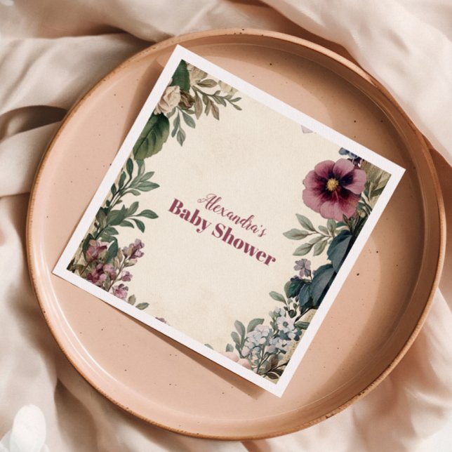 Servilleta De Papel Bebé en flor de primavera floreciente (Subido por el creador)