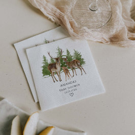 Servilleta De Papel Bebé, está frío fuera de Baby Shower