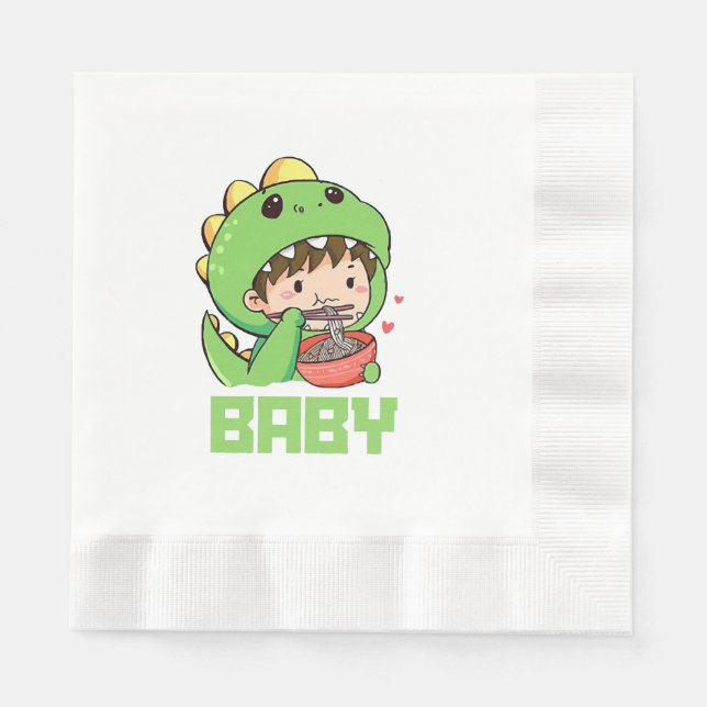 Servilleta De Papel bebé godzilla (Anverso)