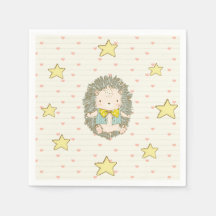 Bebé lindo Hedgehog Bebé Chica Ducha Dulce