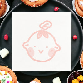 Servilleta De Papel Bebé pequeño lindo