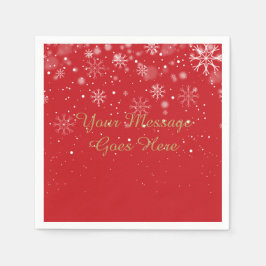 Servilleta De Papel Bebé personalizado hace frío afuera