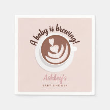 Bebé prepara café Brunch Baby Shower Sprinkle