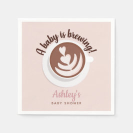 Servilleta De Papel Bebé prepara café Brunch Baby Shower Sprinkle