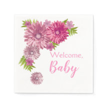 Bebé Rosa En La Ducha De Brunch De Bloom