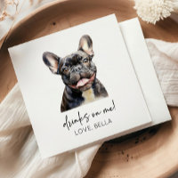 ¡Bebe Sobre Mí! Boda Mascota de perro Bulldog fran