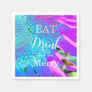 Servilleta De Papel Bebe y mora de abejas