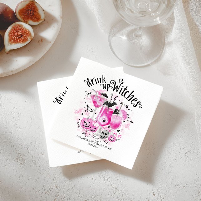 Servilleta De Papel Bebedizo Cóctel de Brujas para Despedida de Solter (Subido por el creador)