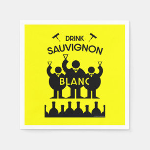 Servilleta De Papel Bebedor de vino Sauvignon Blanc