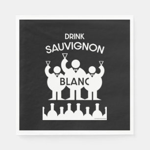 Servilleta De Papel Bebedor de vino Sauvignon Blanc