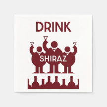 Bebedores de vino de Shiraz