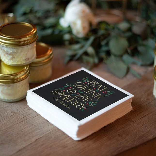 Servilleta De Papel Bebida Bebida Ser Feliz Navidad Fiestas (Subido por el creador)