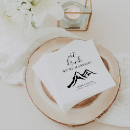 Servilleta De Papel Bebida de montaña Somos Bodas casados