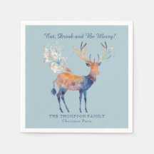 Bebida de reno festivo sé Feliz Navidad