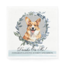 ¡Bebidas a mi cuenta! Perro Pembroke Welsh Corgi b
