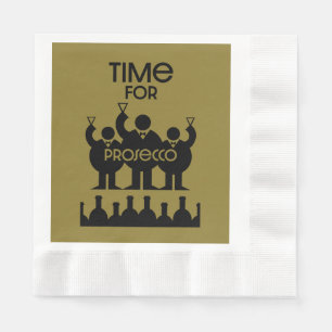 Servilleta De Papel Bebidas de vino Prosecco