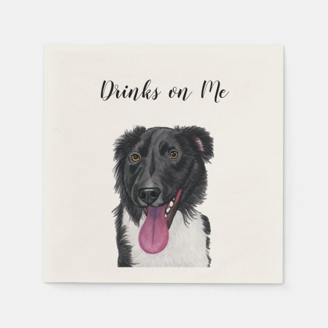 Servilleta De Papel Bebidas en las servilletas (Anverso)