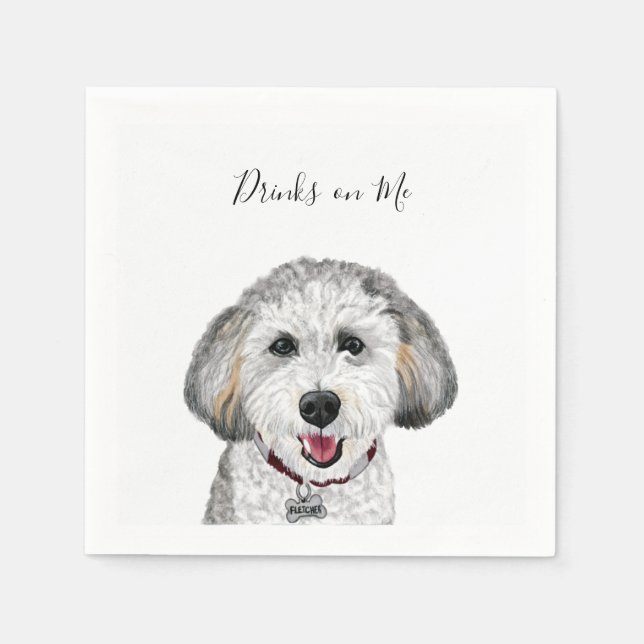 Servilleta De Papel Bebidas en las servilletas (Anverso)