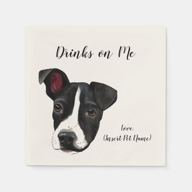 Servilleta De Papel Bebidas en las servilletas (Anverso)