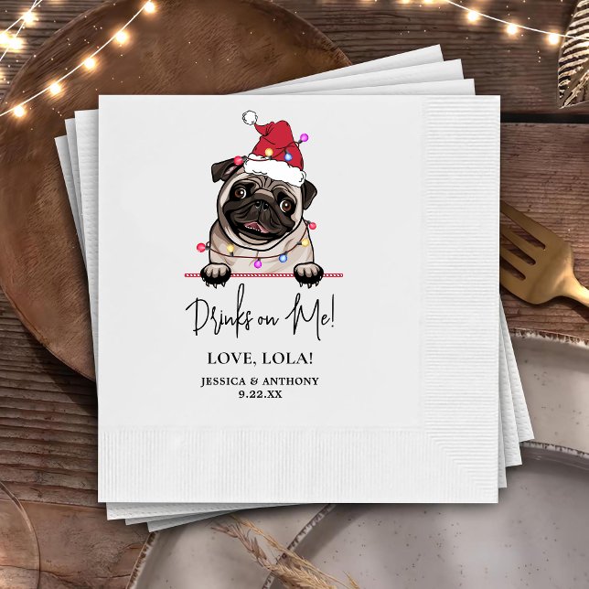 Servilleta De Papel Bebidas personalizadas del Bulldog británico sobre (Subido por el creador)