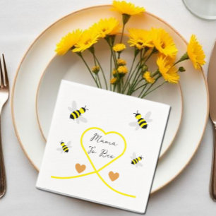 Servilleta De Papel Bee Baby Shower