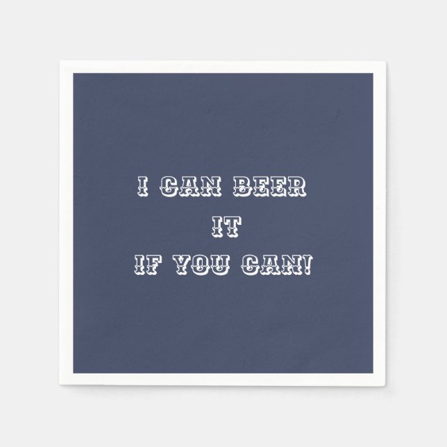 Servilleta De Papel Beer It (Anverso)