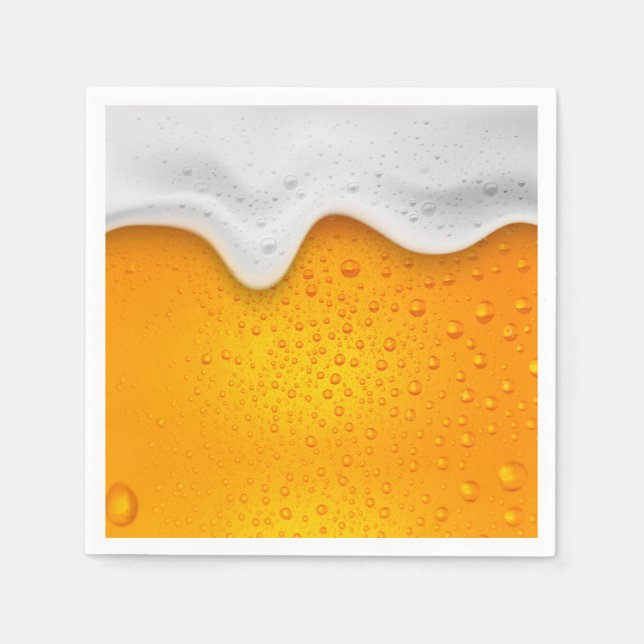 Servilleta De Papel Beer Square Paper napkin (Anverso)