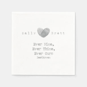 Servilleta De Papel Beethoven Cote Napkin