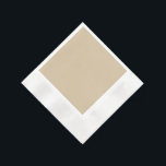 Servilleta De Papel Beige Champán<br><div class="desc">El beige champán es una mezcla suave y pálida de beige y dorado claro, besada por sutiles tonos subyacentes de amarillo cálido o rosa. Inspirado en la elegancia atemporal del vino espumoso, este color evoca lujo, sofisticación y celebración. Su brillo discreto lo convierte en un favorito para bodas, eventos corporativos...</div>
