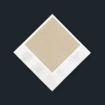 Servilleta De Papel Beige Champán<br><div class="desc">El beige champán es una mezcla suave y pálida de beige y dorado claro, besada con sutiles matices de amarillo cálido o rosa. Inspirado en la elegancia atemporal del vino espumoso, este color evoca lujo, sofisticación y celebración. Su brillo discreto lo convierte en un favorito para bodas, eventos corporativos y...</div>