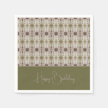 Beige Sage Verde Y Púrpura