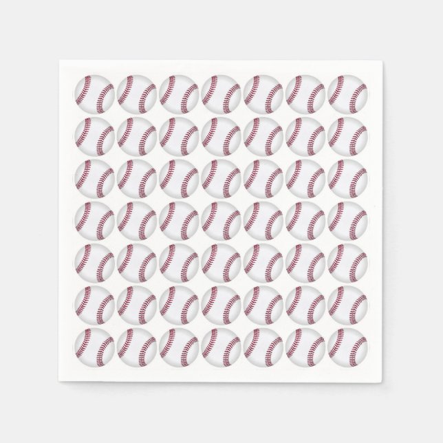 Servilleta De Papel Béisbol (Anverso)