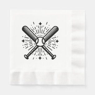 Servilleta De Papel béisbol antiguo