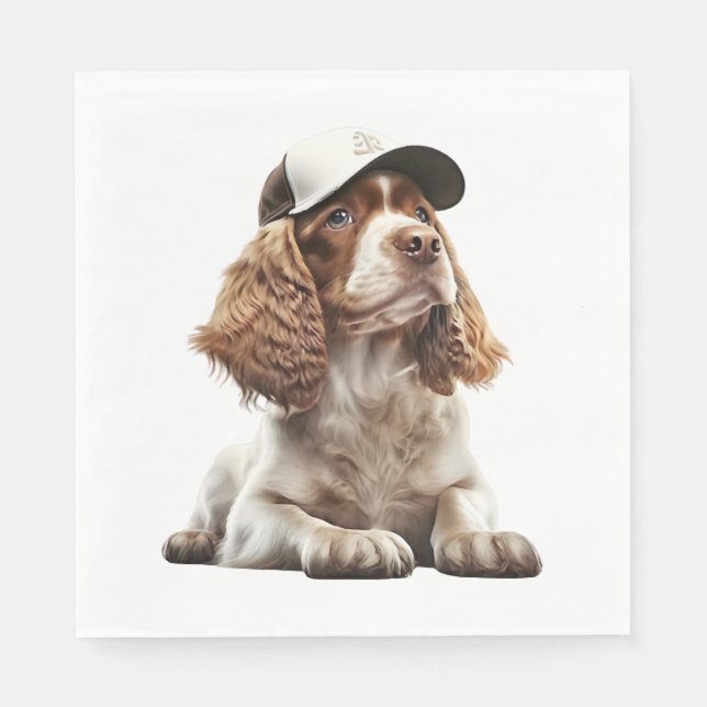 Servilleta De Papel Béisbol de Coco (Anverso)