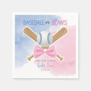 Servilleta De Papel Béisbol o arcos Nápoles de papel