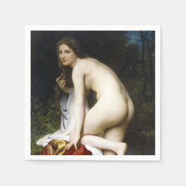 Servilleta De Papel Bella Bañista Femenina (por Bouguereau)