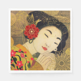 Servilleta De Papel Belleza asiática