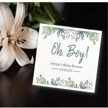 Belleza Botánica! Baby Shower personalizado